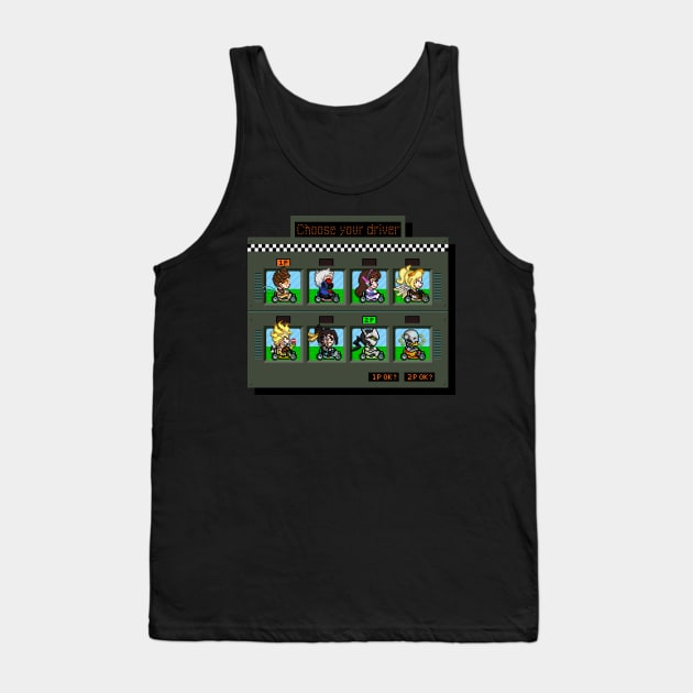 Overkart Character Select Tank Top by geekmythology